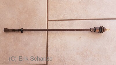 Ventilgestänge ausgebaut