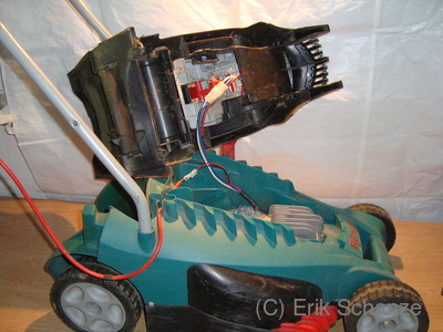 geöffnetes Gehäuse