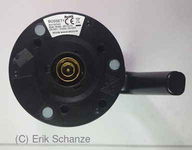 Milchaufschäumer von unten