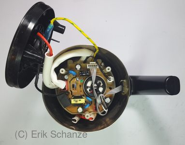 Bodenplatte abgenommen