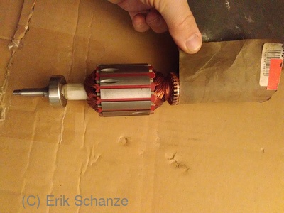 Kommutator nochmal abschleifen