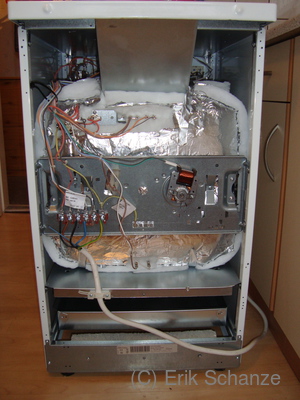 Rückwand abgenommen