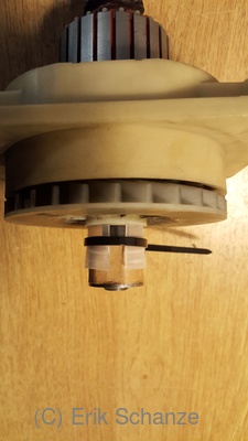 Schalung vorbereitet