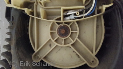 Kugellager äußerlich angerostet