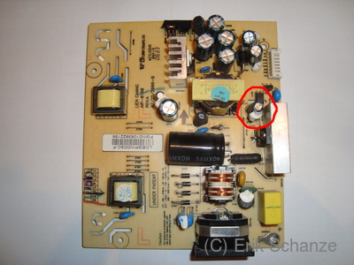 Ansicht Netzteilplatine