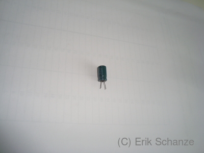 Defekter Kondensator