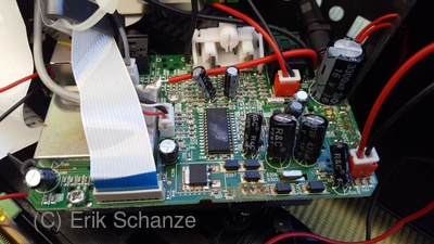 Hauptplatine im Detail