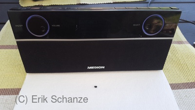 defekte Diode liegt vor dem Radio