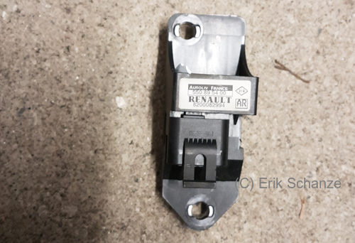 Renault Megane 1, Seitenaufprallsensor