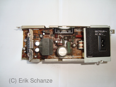 Netzteilmodul Oberseite