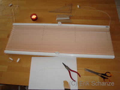 Jalousie und Werkzeug