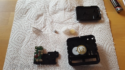 Schnur ist fertig zum Einziehen