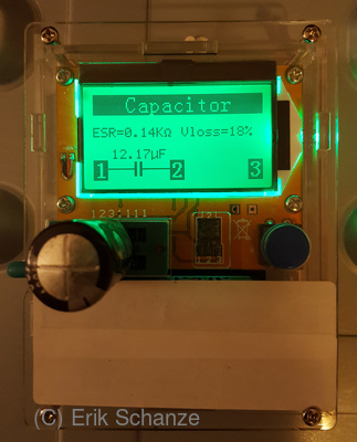 Kondensator im Tester