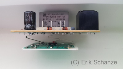 Leiterplatten des Sensors