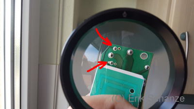 defekte Lötstellen unter der Lupe