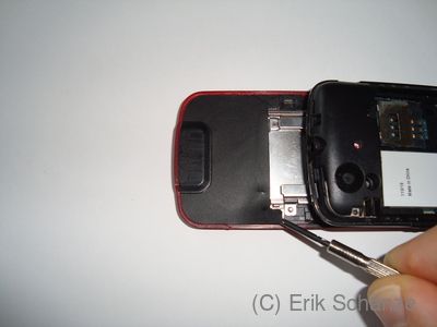 Abdeckfolie abziehen