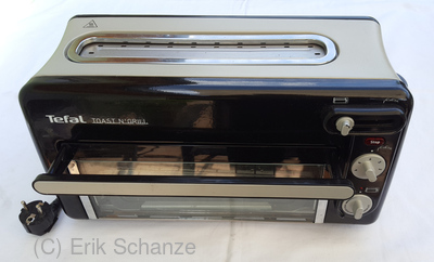 Mini-Backofen von vorn