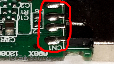 Stecker in Nahaufnahme