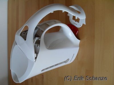 abgelöstes Griffteil