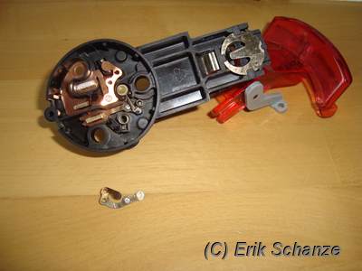 abgenommener Schaltkontakt