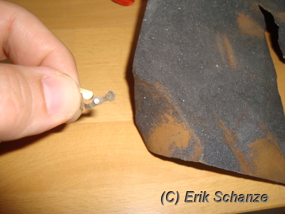 Schaltkontakt schleifen